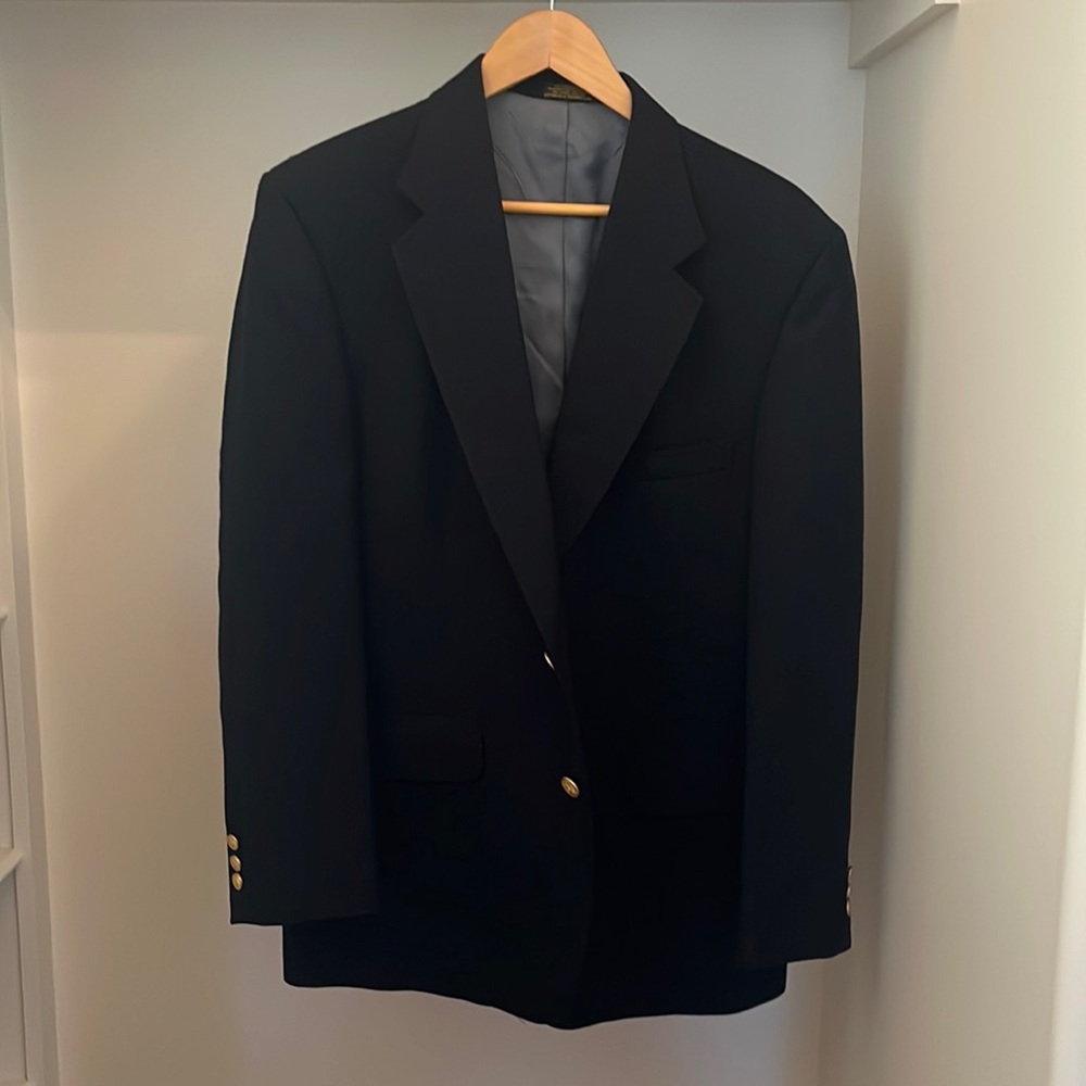 Stafford suit jacket, navy